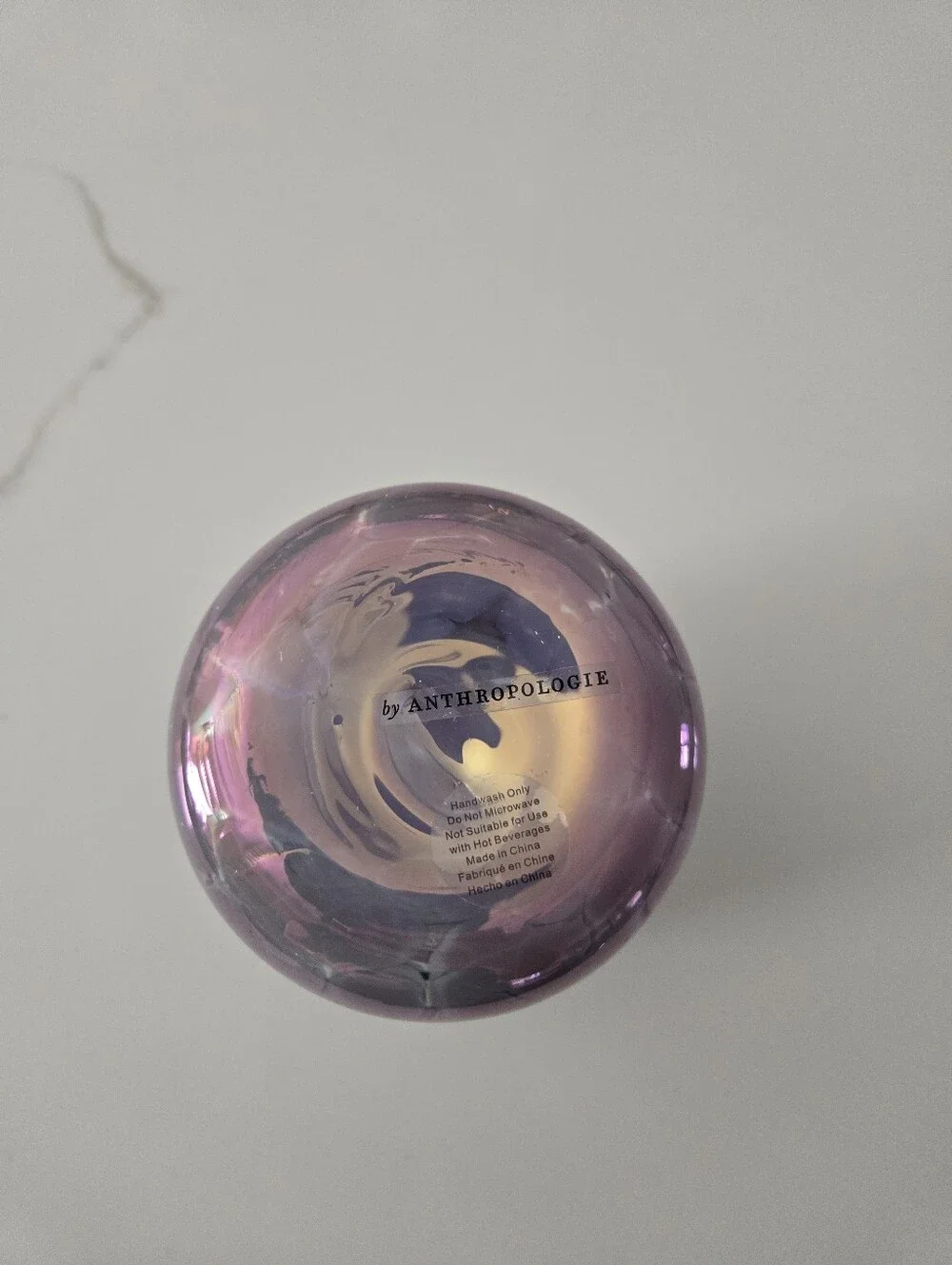 NWT Anthropologie Icon Glass - CAT